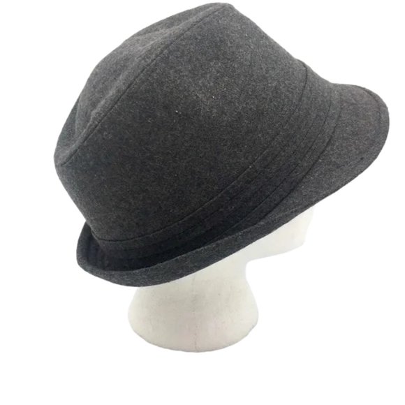 Granule Gray Fedora Hat - Picture 5 of 8